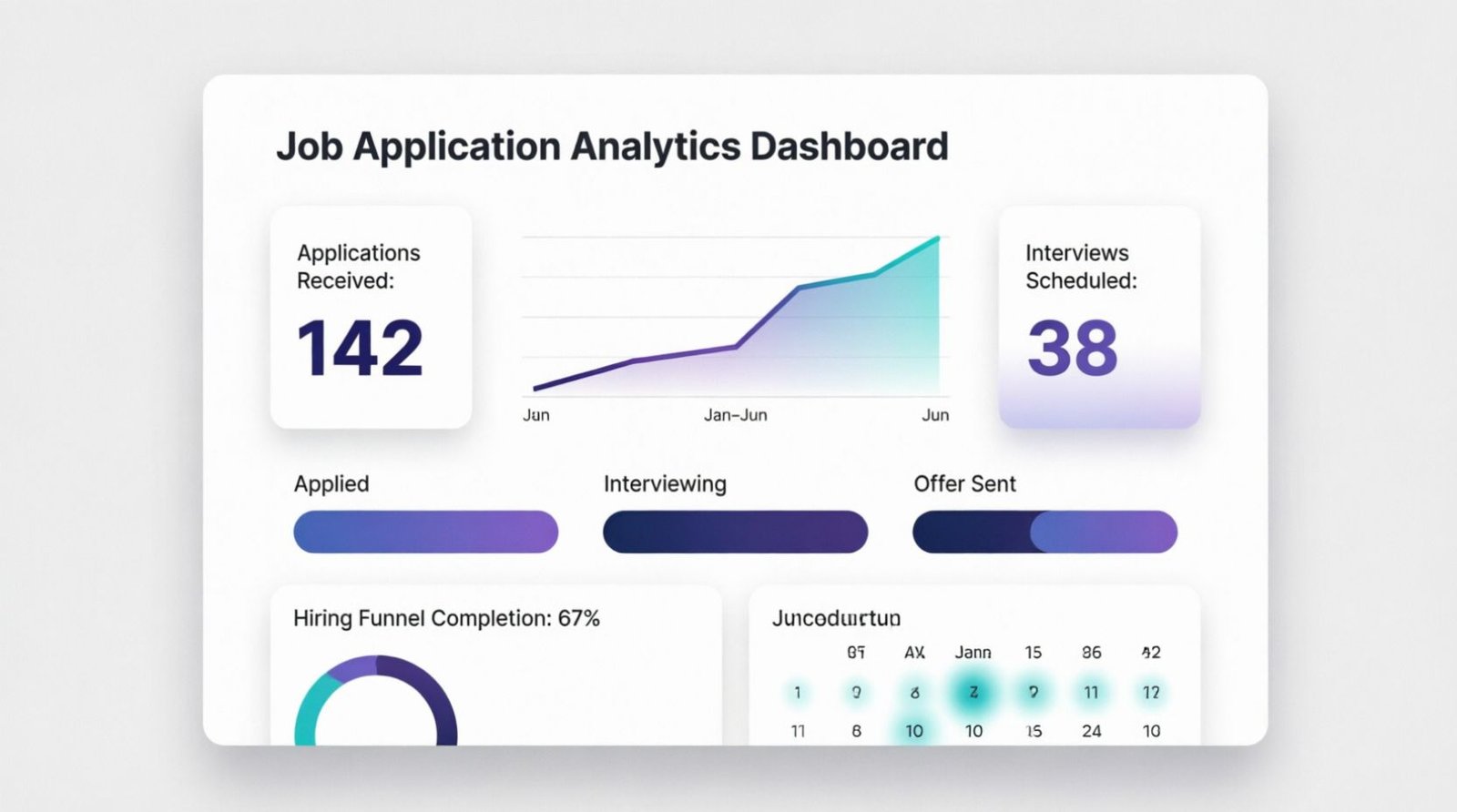 Application analytics dashboard