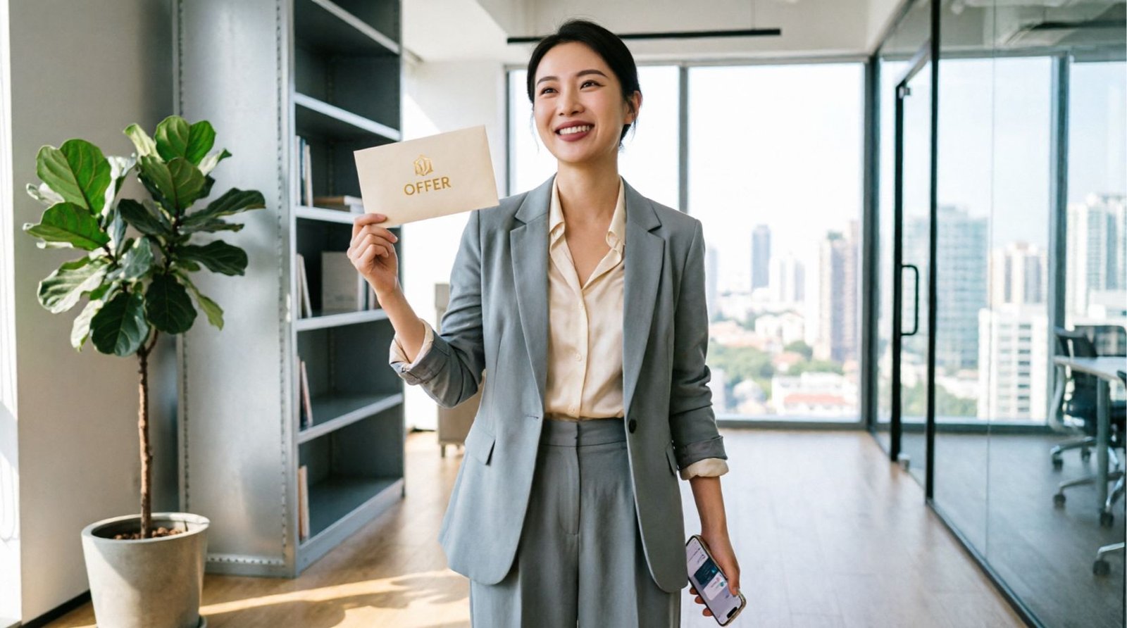 Professional holding offer letter